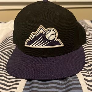 Colorado Rockies New Era Fitted - Spring Training Diamond Era